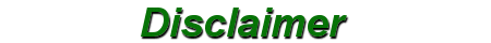 Disclaimer Page